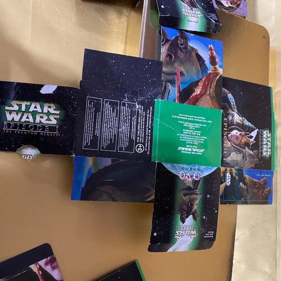 STAR WARS VTG 1999 KFC TOY COLLECTION OF 7 SEALED - Picture 10 of 16